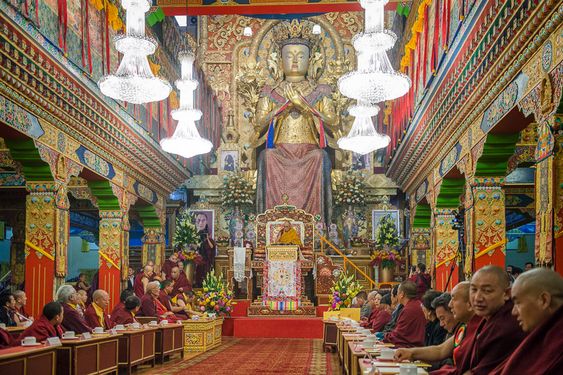 H.H. Dalai Lama Main Temple